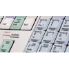 Klaviatūra Logickeyboard LKB-CBASE-AJPU-DE Office USB QWERTZ vācu daudzkrāsaina