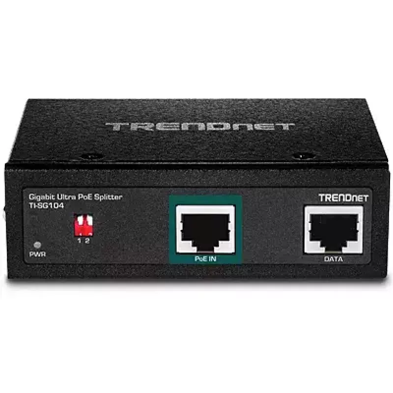 Tīkla sadalītājs Trendnet TI-SG104 melns Power over Ethernet PoE