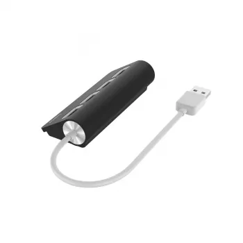 Hama USB centrmezgls, 4 porti, USB 2.0, 480 Mbit/s, melns