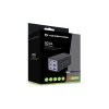 Conceptronic 6 Portu 200 W GaN USB PD lādētājs ar USB-C uzlādes kabeli, USB-C x 4, USB-A x 2, QC 3.0, PD 3.1, PPS