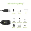 Techly SuperSpeed USB3.0 aktīvs pagarinātāja kabelis 5m melns ICUR3050