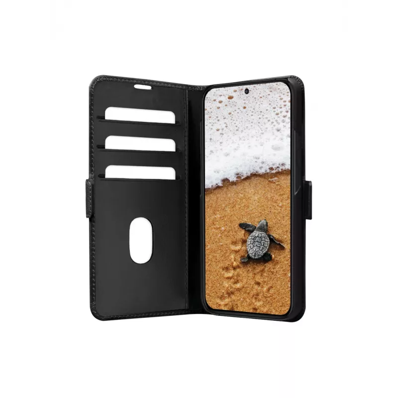 Wallet case dbramante1928 Galaxy S24 Melns 3 card pockets