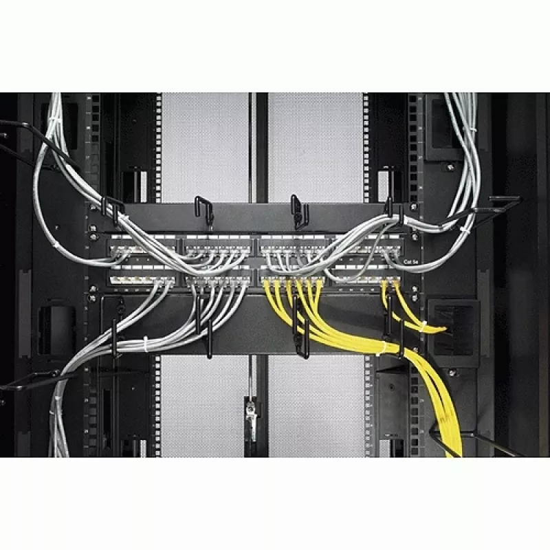 APC NetShelter kabelis Management, vertikālais kabeļu pārvaldītājs, gredzeni, NetShelter 750 un 800 mm platuma korpusiem, 8 gab. komplekts, 76 x 19 x 203 mm