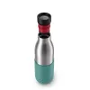 EMSA Bludrop Sleeve N3110600 dzeramā pudele Ikdienas lietošanai 500 ml Nerūsējošais tērauds Zaļa, Nerūsējošais tērauds