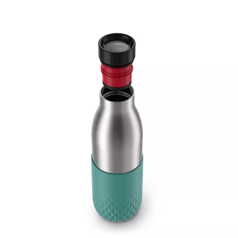 EMSA Bludrop Sleeve N3110600 dzeramā pudele Ikdienas lietošanai 500 ml Nerūsējošais tērauds Zaļa, Nerūsējošais tērauds