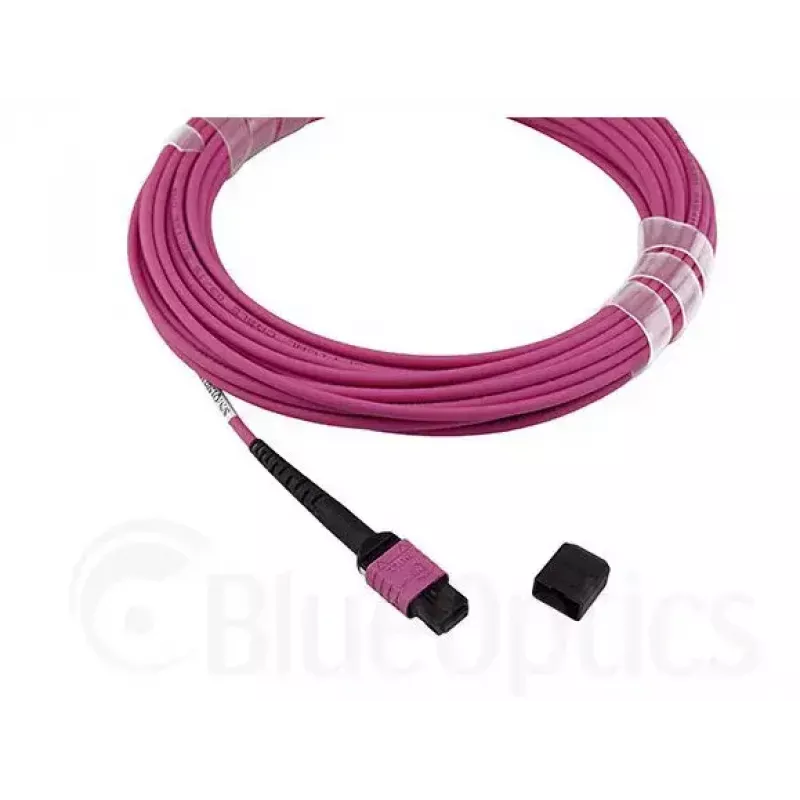 BlueOptics CBL-MPO12-4LC-OM4-5M-BO InfiniBand optiskās šķiedras kabelis 4x LC MPO 5m
