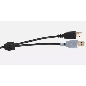 Klaviatūra Logickeyboard LKB-CBASE-A2PC-DE Universāla USB QWERTZ Vācu Melna