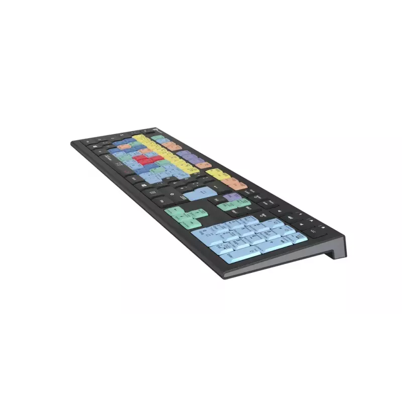 Klaviatūra Logickeyboard LKB-CBASE-A2PC-DE Universāla USB QWERTZ Vācu Melna