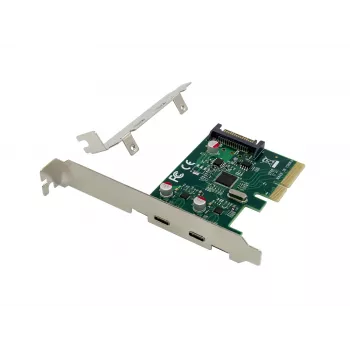 Conceptronic EMRICK 2 portu USB 3.2 Gen 2 Type-C PCIe karte