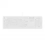 Contour Design Active Key Contour ClassicClean Medical tastatūra ar noņemamu pārsegu, pilna izmēra, vadu, balta, C8100