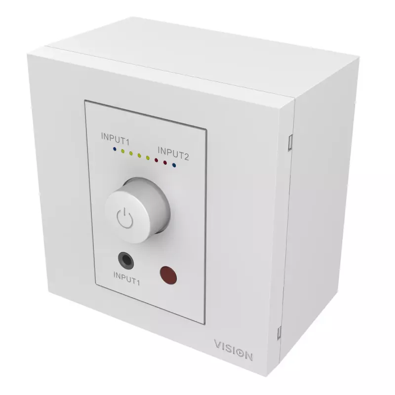 Audio pastiprinātājs Vision TC3-AMP 2.0 kanāli Mājas Balts