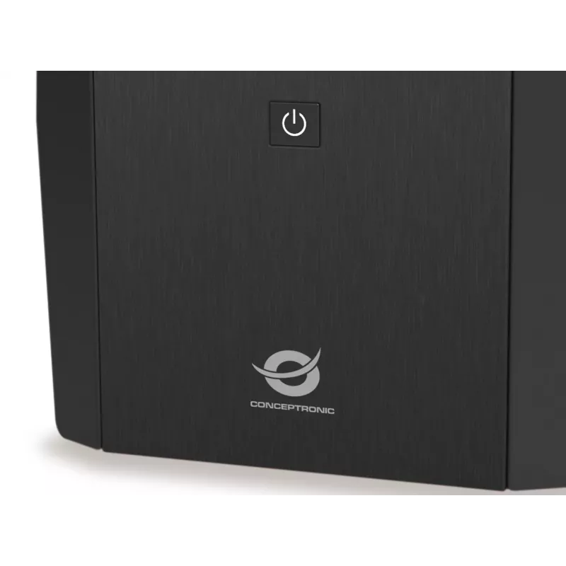 Conceptronic ZEUS04G 2200VA 1320W UPS, UK ligzda x 4, HID USB, RJ45 ieeja/izeja, AVR