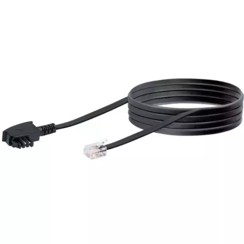 Schwaiger kabelis RJ-12 TAE-F 3 m