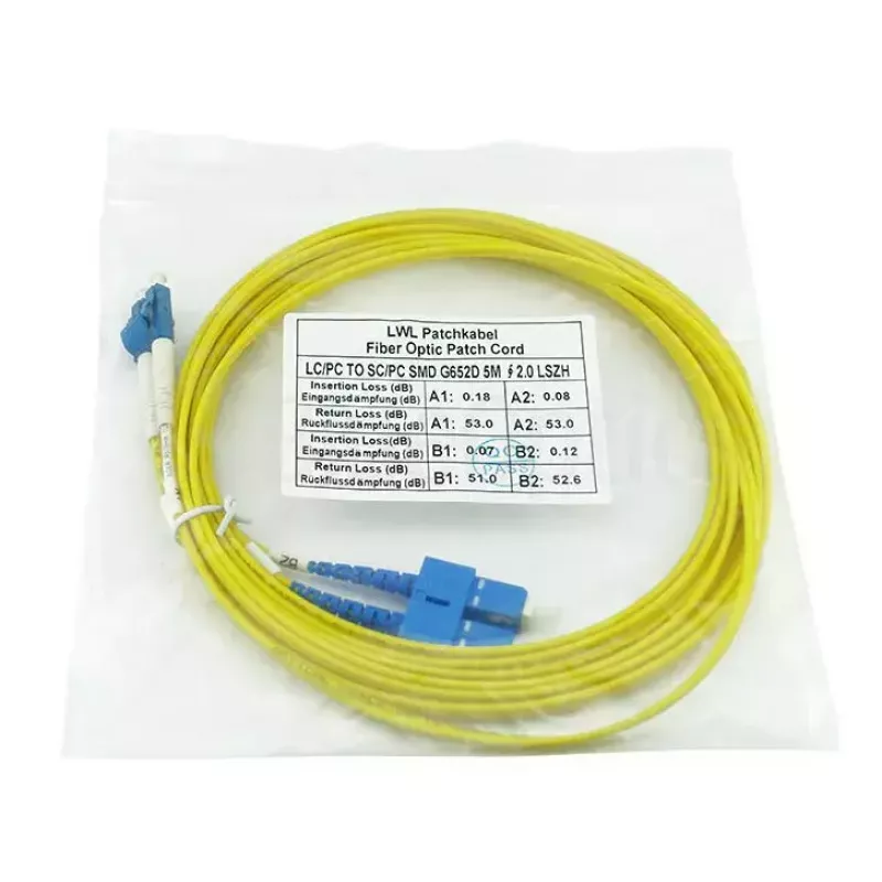BlueOptics CAB-SMF-LC-SC-7-BO InfiniBand optiskās šķiedras kabelis 7,5 m 2x LC