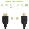 Techly ICOC HDMI2-4-030T HDMI kabelis 3 m HDMI Type A (Standard) Melns