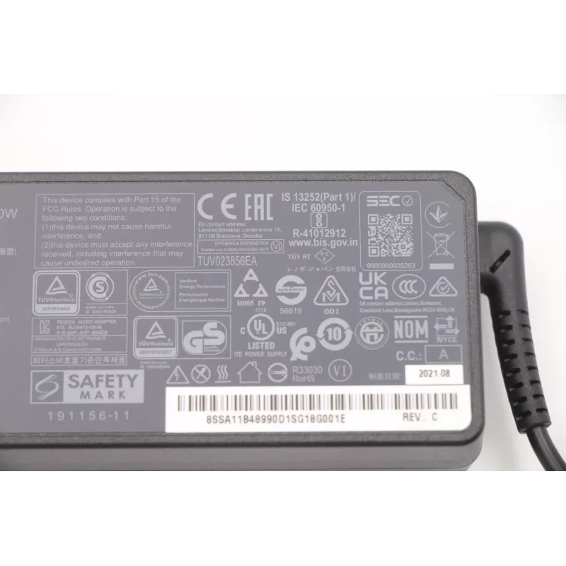 Lenovo 5A10V03251 strāvas adapteris/invertors Iekštelpām 90 W Melns
