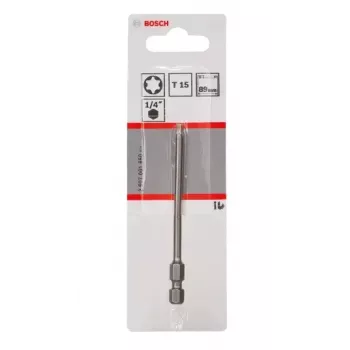 Skrūvgrieža uzgalis Bosch 2607001650 T15 īpaši ciets 89 mm