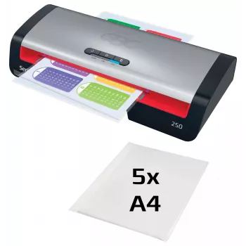 GBC 250 Office A4 laminators, 24 cm, karstais laminators, 500 mm/min, 0,5 mm, A4, 100 µm