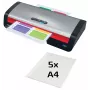 GBC 250 Office A4 laminators, 24 cm, karstais laminators, 500 mm/min, 0,5 mm, A4, 100 µm