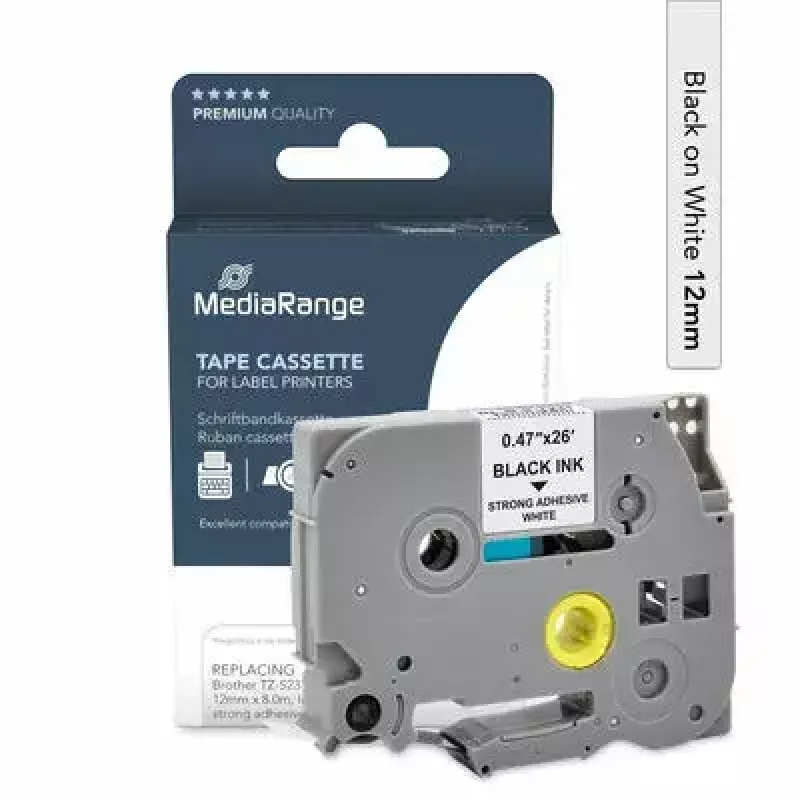 Etiķešu lente MediaRange MRBTZS231 Brother TZ-S231/TZe-S231