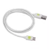 Techly ICOC MUSB20-CMAM10TW USB kabelis USB 2.0 1 m USB A USB C Balts