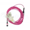BlueOptics CBL-MPO12-4LC-OM4-1M-BO InfiniBand optiskās šķiedras kabelis MPO 4x LC