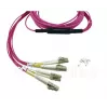 BlueOptics CBL-MPO12-4LC-OM4-1M-BO InfiniBand optiskās šķiedras kabelis MPO 4x LC