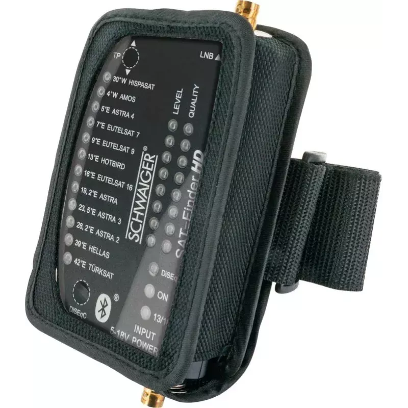 Satelīta meklētājs Schwaiger SF9003BTAKKU 950-2150 MHz Plastmasa