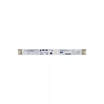 Balasta (elektroniska) Osram QTi 1X35/49/80 GII — kalpošanas laiks 100000 h, maiņstrāva 198–264 V, 50/60 Hz, ieejas strāva 53 A, 360×30×21 mm