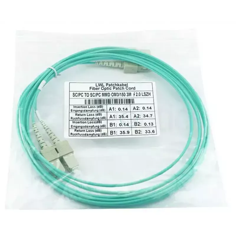 BlueOptics SFP3232EU5MK InfiniBand optiskās šķiedras kabelis 5 m SC