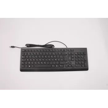 Lenovo USB Calliope tastatūra Universāla AZERTY Franču Melna