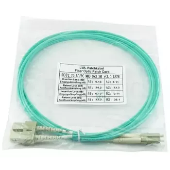 BlueOptics InfiniBand/optiskās šķiedras kabelis 2 m 2x LC 2x SC LC/APC