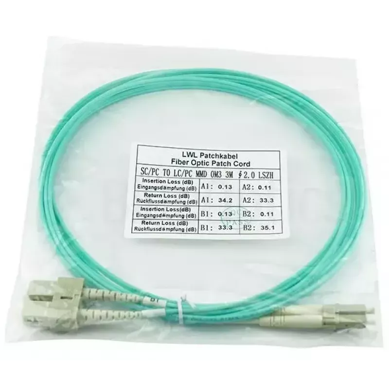 BlueOptics InfiniBand/optiskās šķiedras kabelis 2 m 2x LC 2x SC LC/APC