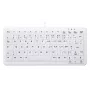 Contour Design Active Key Contour ClassicClean Medical tastatūra ar noņemamu vāciņu, mini, vadu, balta C4110