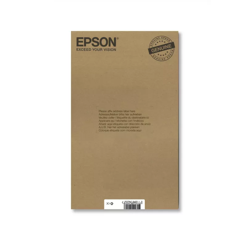 Tintes kasetņu komplekts Epson Hummingbird T0807 — 6 krāsas (melnā, ciānzilā, gaiši ciānzilā, gaiši fuksīnsarkanā, fuksīnsarkanā, dzeltenā)