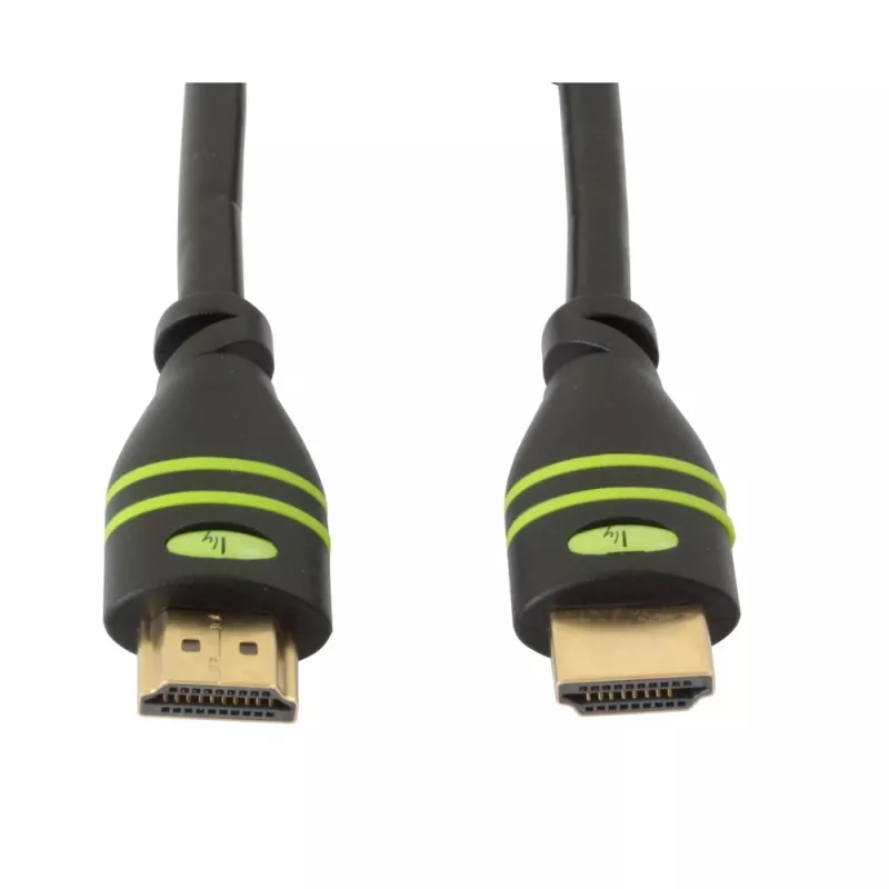 Techly 1m High Speed HDMI kabelis ar Ethernet A/A M/M melns ICOC HDMI-4-010