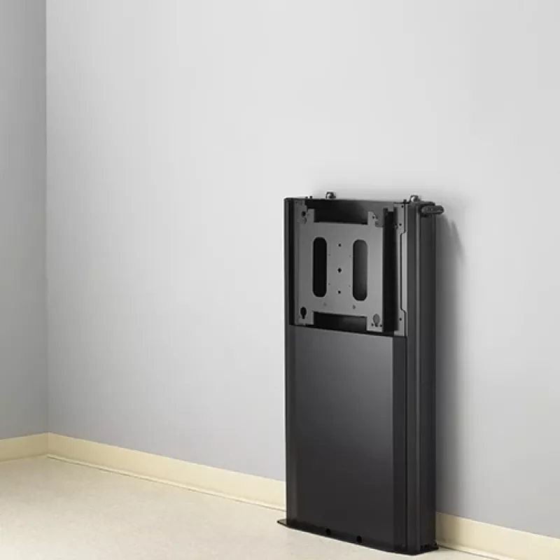 Chief XL elektriski regulējams grīdas atbalsta stiprinājums, 140,6 kg, 127 cm (50 collas), 2,03 m (80 collas), 200 x 200 mm, 860 x 510 mm