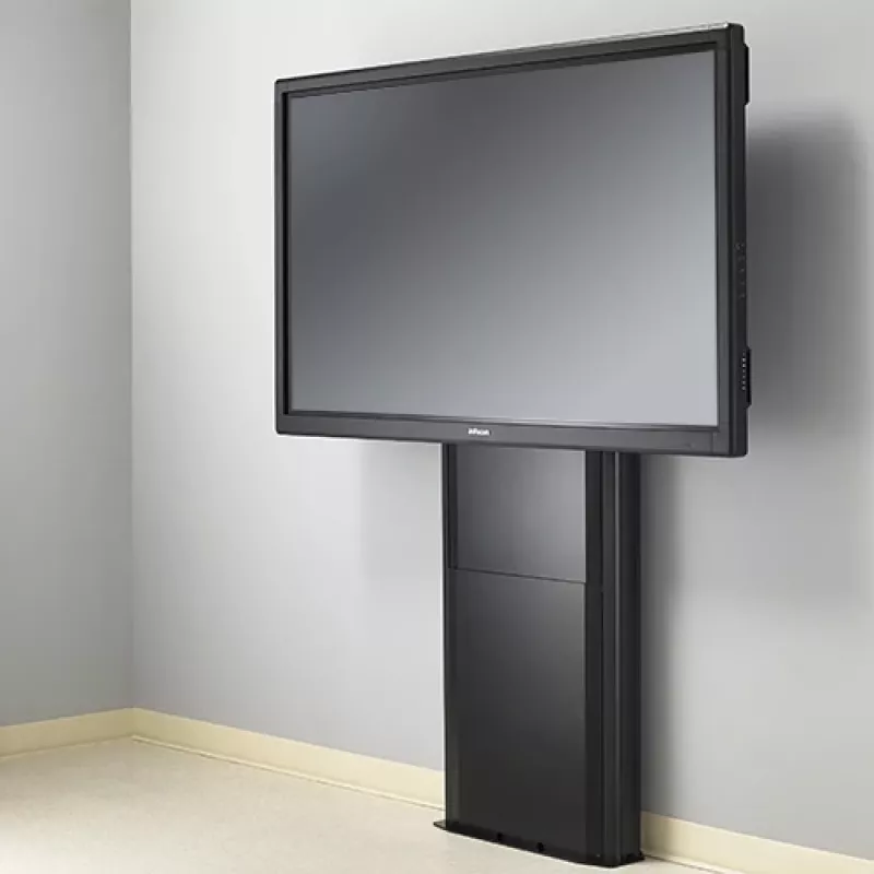 Chief XL elektriski regulējams grīdas atbalsta stiprinājums, 140,6 kg, 127 cm (50 collas), 2,03 m (80 collas), 200 x 200 mm, 860 x 510 mm