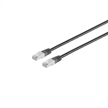 Tīkla kabelis S/CONN 75225-S 15m Cat5e SF/UTP RJ-45 Melns
