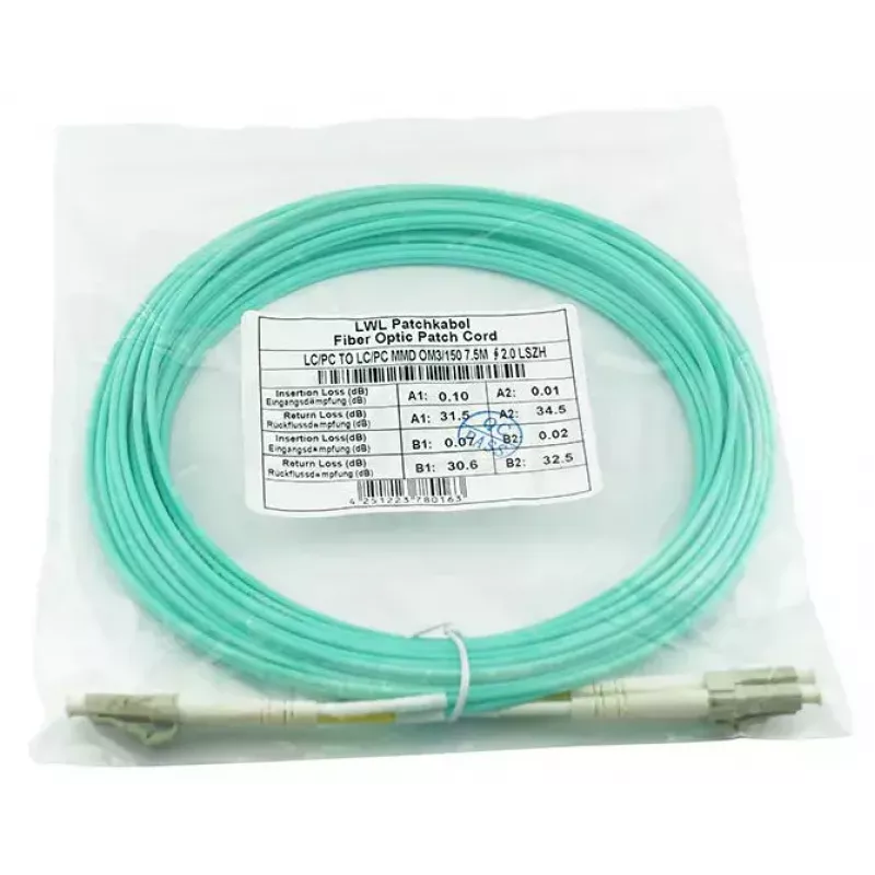 BlueOptics AJ836A-BO InfiniBand optiskās šķiedras kabelis 5 m 2x LC Aqua
