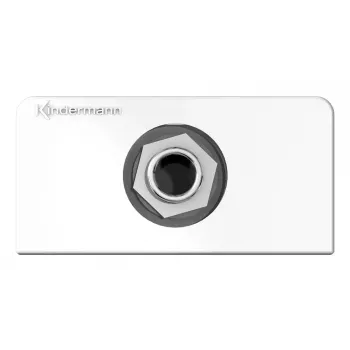Kontaktligzda Kindermann 7456000417 6.35mm pelēka balta