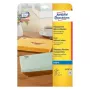 Pašlīmējošās etiķetes Avery J4720-25 Noapaļots taisnstūris