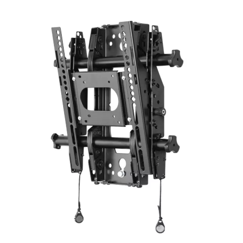 Chief Small slīps sienas stiprinājums vienai radzei, 61 cm (24 collas), 81,3 cm (32 collas), 75 x 75 mm, 300 x 300 mm, -12 - 2°, Melns