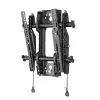 Chief Small slīps sienas stiprinājums vienai radzei, 61 cm (24 collas), 81,3 cm (32 collas), 75 x 75 mm, 300 x 300 mm, -12 - 2°, Melns