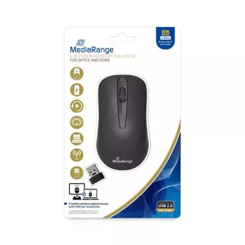 MediaRange MROS209 RF bezvadu optiskā pele