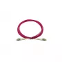 BlueOptics InfiniBand/šķiedras optiskais kabelis 3 m 2x LC violets