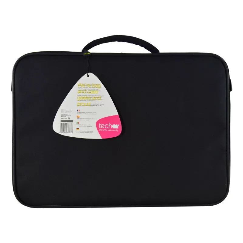 Techair TANZ0108v3 14-15,6 collu klasiska klēpjdatora soma, portfelis, 39,6 cm (15,6 collas), plecu siksna, 780 g
