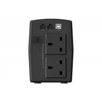 Conceptronic ZEUS02G 850VA 480W UPS, UK ligzdas x 2, HID USB, RJ45 Ieeja/Izeja, AVR