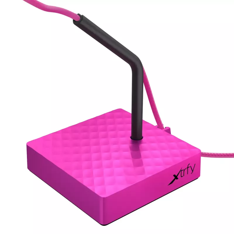 Kabeļu turētājs CHERRY XTRFY B4 Rozā 80x80x130 mm