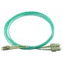 BlueOptics InfiniBand/optiskās šķiedras kabelis 3 m 2x LC 2x SC LC/APC